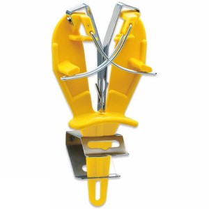 Profesjonalna ostrzałka BOBET Sharp Easy 9980 G do ostrzenia noży z uchwytem montażowym, ŻÓŁTA