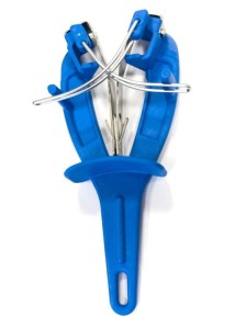 Profesjonalna ostrzałka BOBET Sharp Easy 9980 do ostrzenia noży z uchwytem montażowym, NIEBIESKA