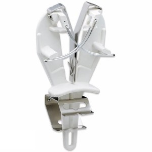 Profesjonalna ostrzałka BOBET Sharp Easy 9980 do ostrzenia noży z uchwytem montażowym, BIAŁA