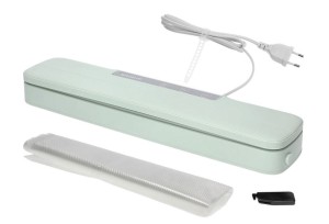 Zgrzewarka próżniowa - do worków moletowanych, pistacjowa