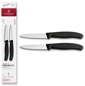 Zestaw dwóch noży VICTORINOX 6.7693.2 CZARNE