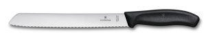 Nóż do chleba, ząbkowany VICTORINOX 6.8633.21B CZARNY 21 cm