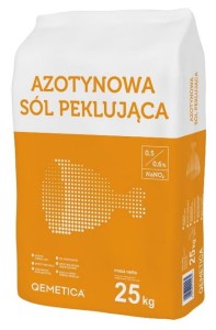 Peklosól o obniżonej zawartości azotynu sodu 0,35 - 0,45%  - 25 kg worek