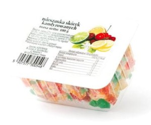 Mieszanka skórek kandyzowanych 100g