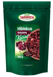 Kwiat hibiskusa suszony 100g