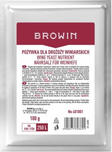 Pożywka do drożdży winiarskich - 100g