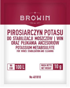 Pirosiarczyn potasu 10g