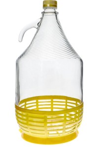 Gąsior Dama 5L w koszyku z nakrętką BROWIN No 640215