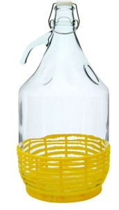 Gąsior Dama 5L w koszyku z korkiem BROWIN No 640225