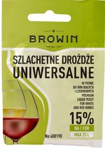 Szlachetne drożdże w płynie Uniwersalne 20ml