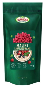 Maliny liofilizowana - całe owoce 40g