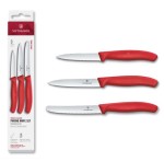 Zestaw trzech noży VICTORINOX 6.7111.34C1 CZERWONE