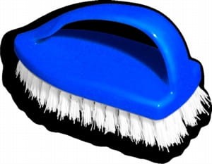 Szczotka ręczna "żelazko" MAXI 15 cm