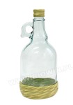 Butelka Gallone 1L w oplocie z zakrętką No 631305