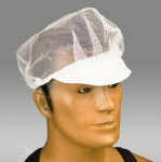 Czepek tiulowy z daszkiem