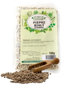 Pieprz biały ziarno 100g