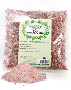 Sól himalajska gruboziarnista 1 kg