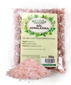 Sól himalajska gruboziarnista 500g