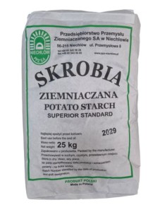 Mąka skrobia ziemniaczana worek 25 kg