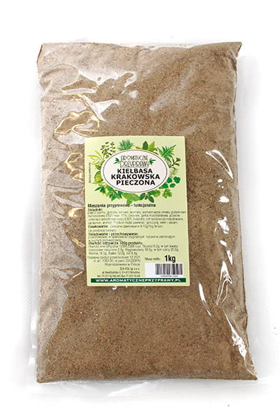 Przyprawa do kiełbasy krakowskiej pieczonej 1 kg